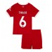 Liverpool Thiago Alcantara #6 Replika Babykläder Hemma matchkläder barn 2023-24 Korta ärmar (+ Korta byxor)